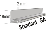 Alu Abschlüsse Sicht Standard 