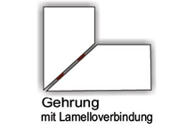 Gehrungen für Innenfensterbänke 