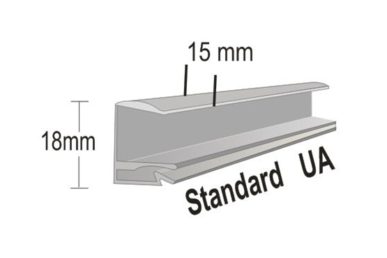 Alu Abschlüsse Unterputz Standard